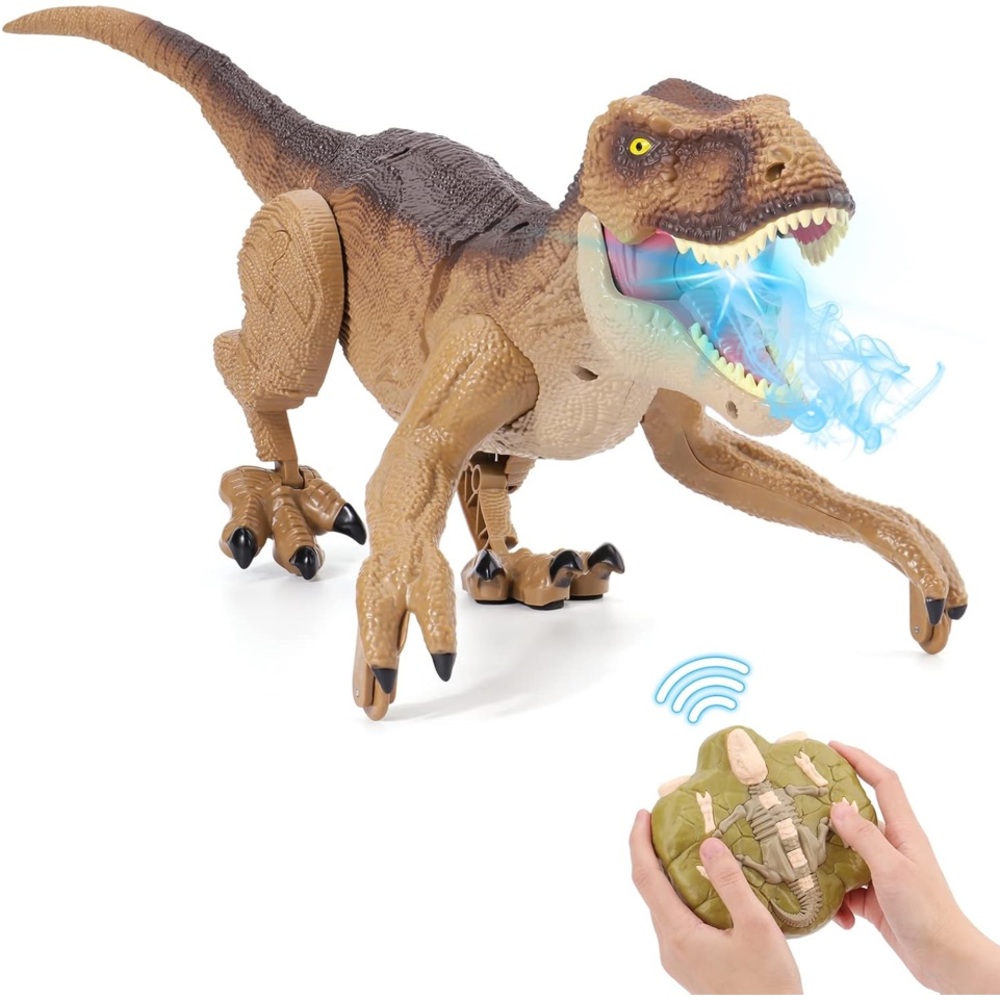 VERTOY Remote Control Dinosaur.. Roaring, Spray, Light, Touch Sensing(NWT)